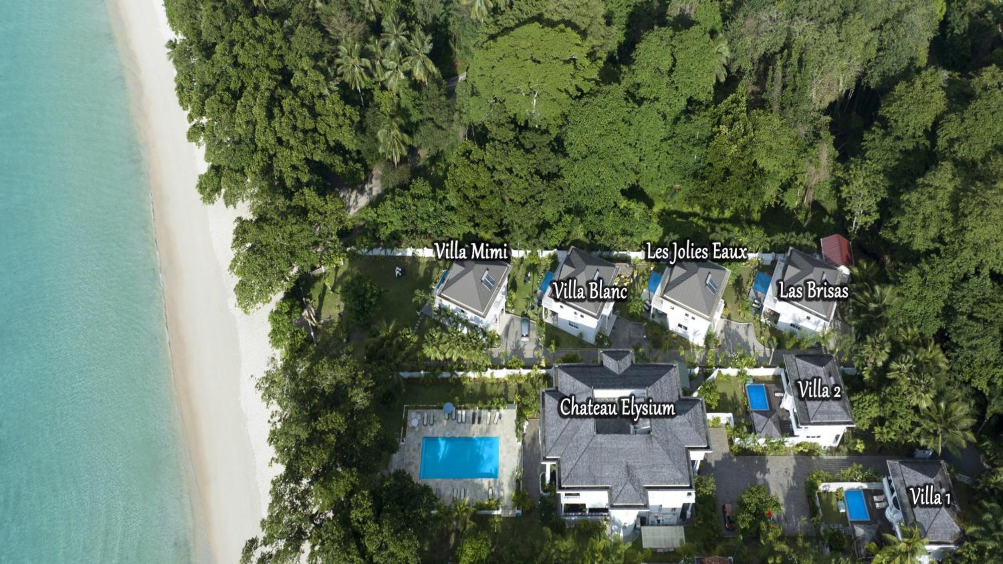 Villa Blanc - Chateau Elysium Beau Vallon  Eksteriør billede